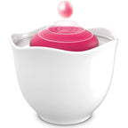 Sucking The Vibrator Tongue Licking Rose Vibrator – product view 10