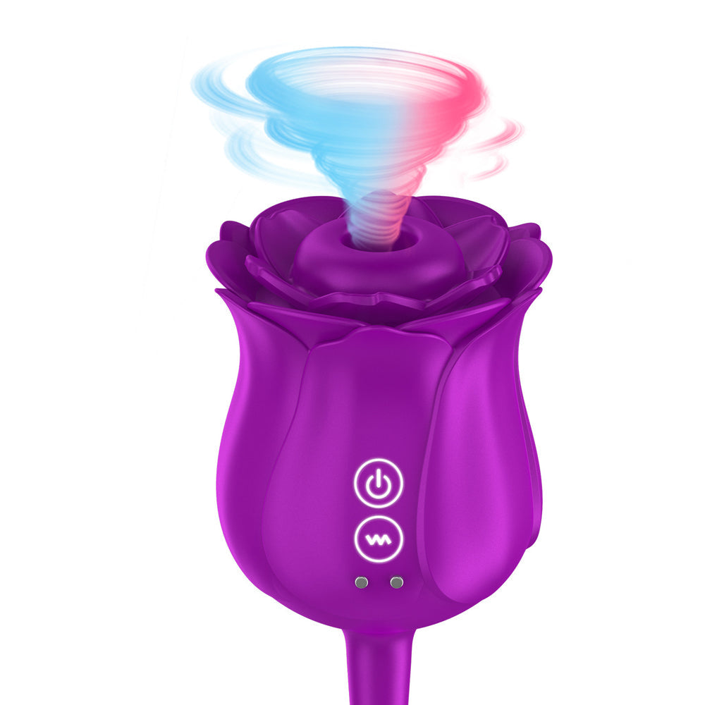 Rose Vibrater | Rose Suction Vibrator Female Masturbator – product view 14