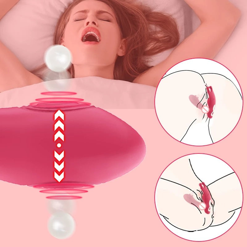 Remote Control Double Sided Slap Vibrating Anal Toy – product view 6