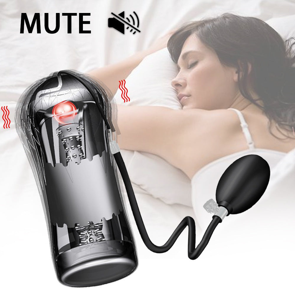 SpeedGlidePro 10 Vibration Mode Sucking Air Pressure Male Stroker Variable Frequency Vacuum Multi Channel Stroker — product image 5