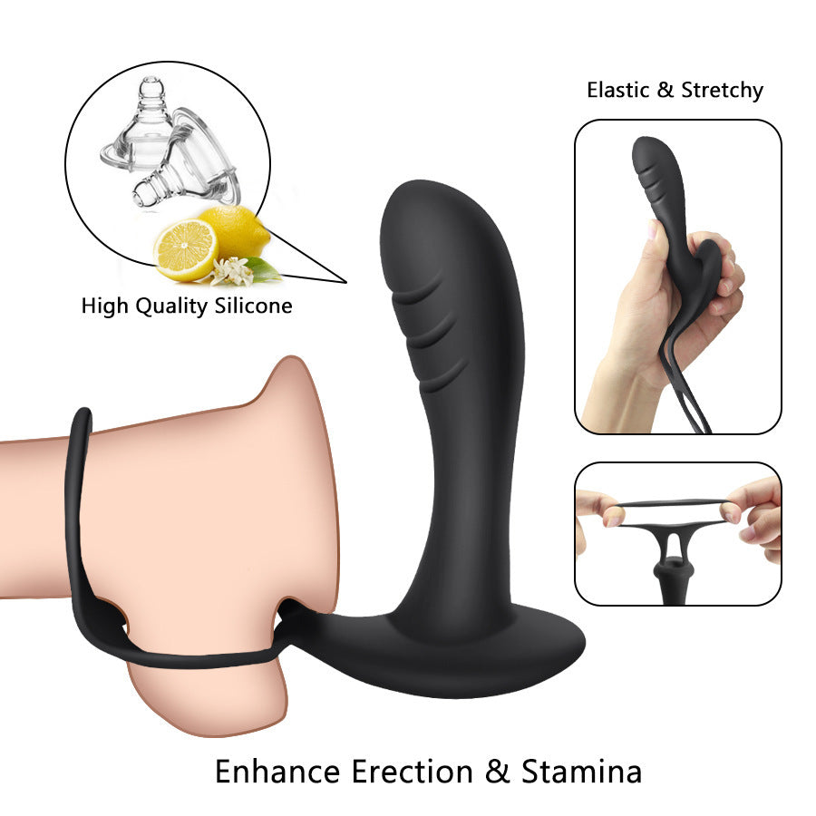 Prostate Massage Lock Fine Vvibration Wireless Remote Control Anal Plug – product view 5
