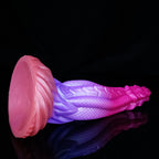 Gradient Color Special-Shaped Anal Plug Anal Plug Liquid Silicone Dildo – product view 4