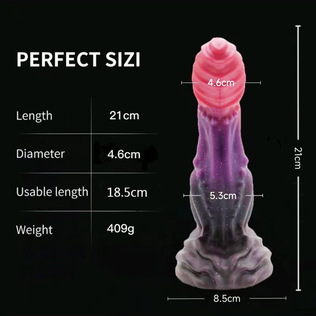 Soft Silicone Anal Masturbator Dildo – product view 5