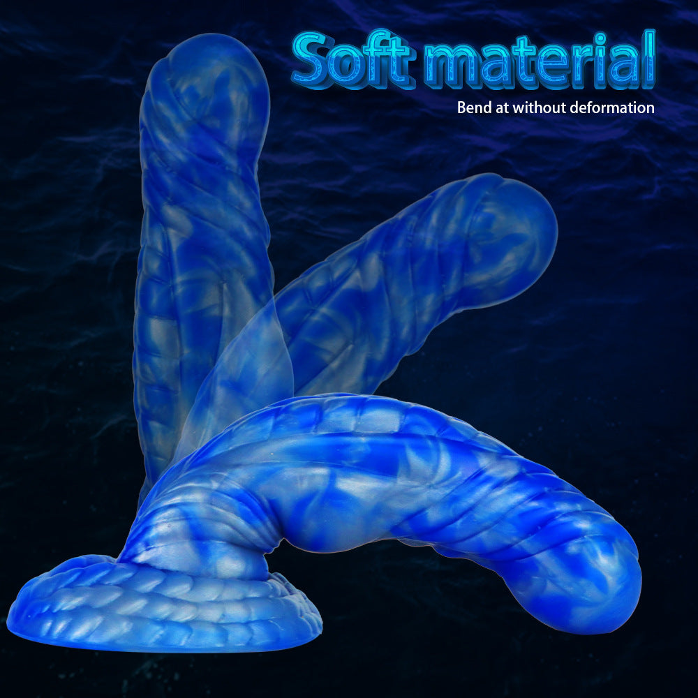 Mixed Color Liquid Silicone Artificial Dildo – product view 2