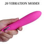 Silicone Massage Rechargeable AV Bullet Vibrator – product view 3