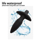 Male Prostate Silicone Vibrating Bullet Anal Plug – product view 5