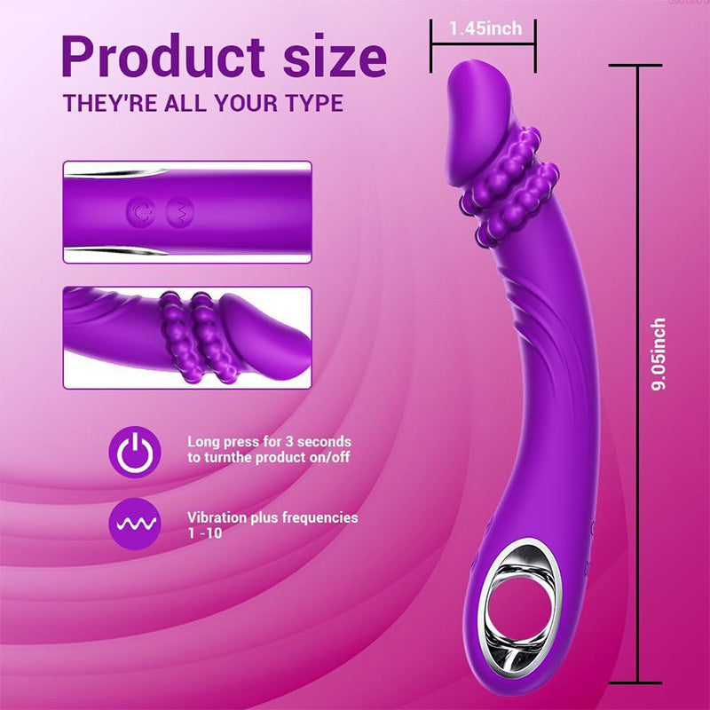 10-Frequency Vibrating Clitoral And Anal G-Spot Vibrator – product view 5