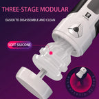 Phantom X 12 Vibration Voice Male Stroker Cup APP Control Sucking Real Vagina Heating Male Stroker – product view 6