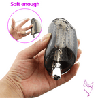 Transparent Silicone Male Masturbator – product view 3