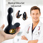10 Frequency Vibration 5 Rotating Butt Plug – product view 2