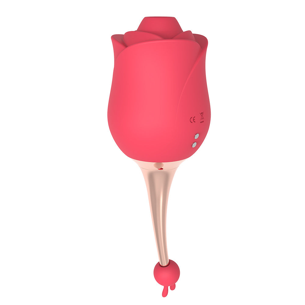 10 Vibrations Rose Suction Vibrator Masturbation Massager – product view 7