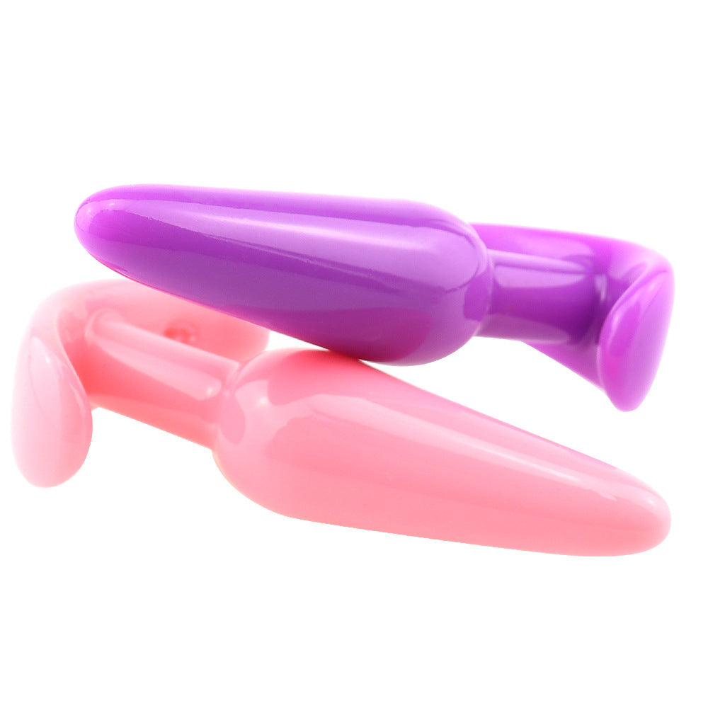 Push-Back Silicone Anal Plug – product view 2