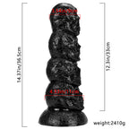 12.3 Inch Skull Giant Butt Plug Huge Dildo – product view 7