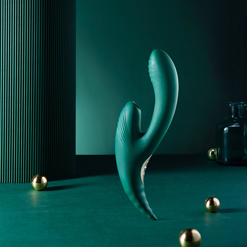 Bendable G-Spot Vibrator Sucking Tongue Licking Waterproof – product view 3