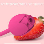 10 Frequency Rose Vibrator With Egg Vibrator Rose Sex Toy – product view 10