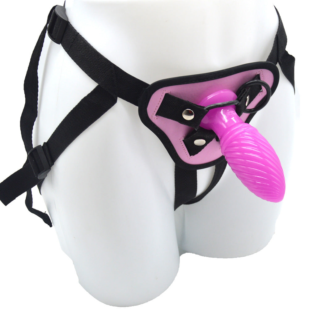 Small Threaded Butt Plug Lesbian Wearable Dildo – product view 8