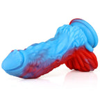 Dark Blue Phoenix Silicone Special-Shaped Thick And Long Artificial Dildo – product view 8