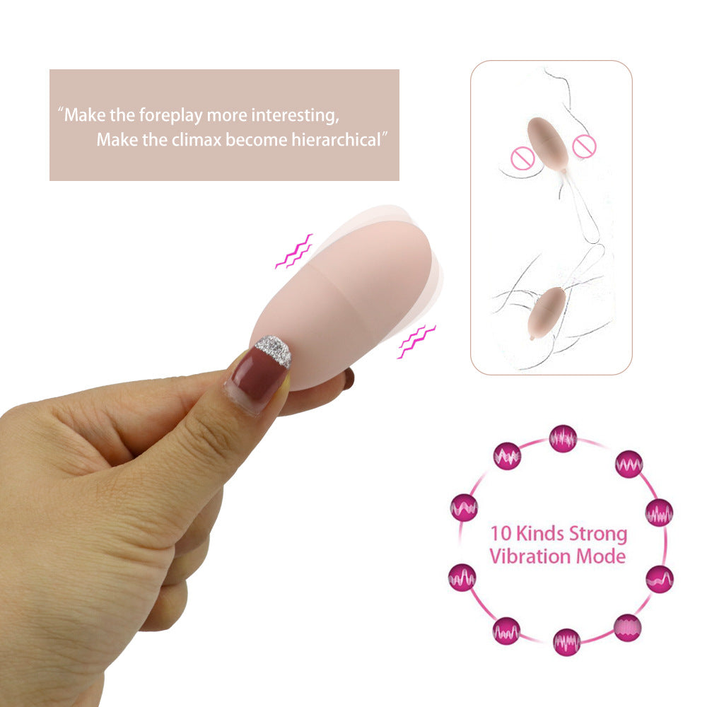 Dual Vibrator Remote Control Masturbation Massage Vibrator – product view 2