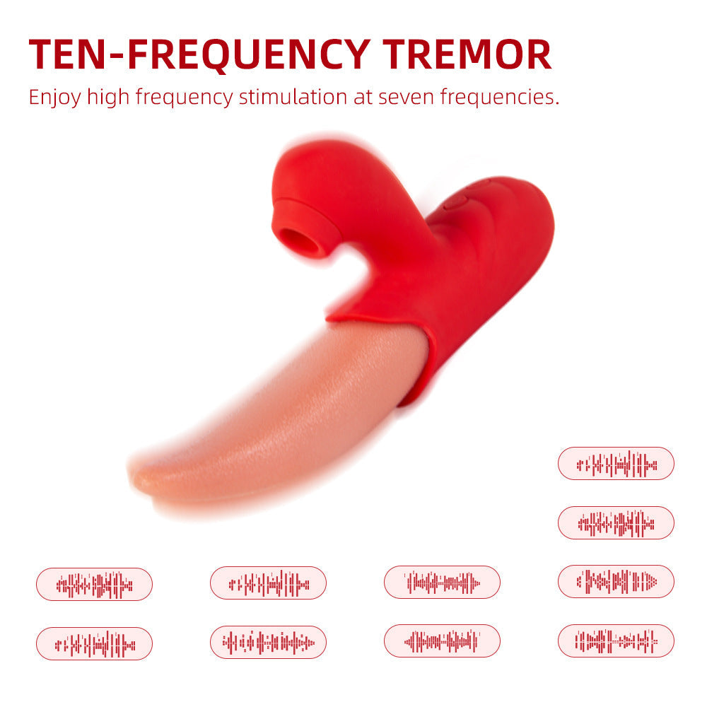 2 IN 1 Upgraded Flapping Tongue G-Spot Vibrator – product view 9