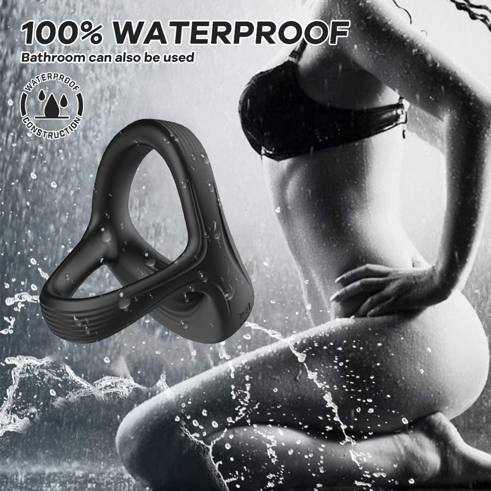 Uxol Vibration Penis Delay Lock Ring – product view 6