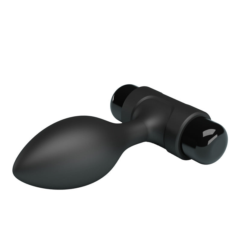 10-Frequency Strong Vibration Silicone Massage Anal Plug – product view 4