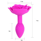 Rose Pink Butt Plug Cone Butt Plug – product view 6