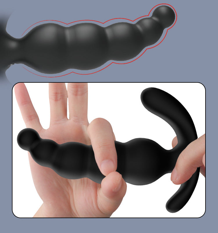 Silicone Thrusting Butt Plug Remote Vibrating Prostate Dildo – product view 9