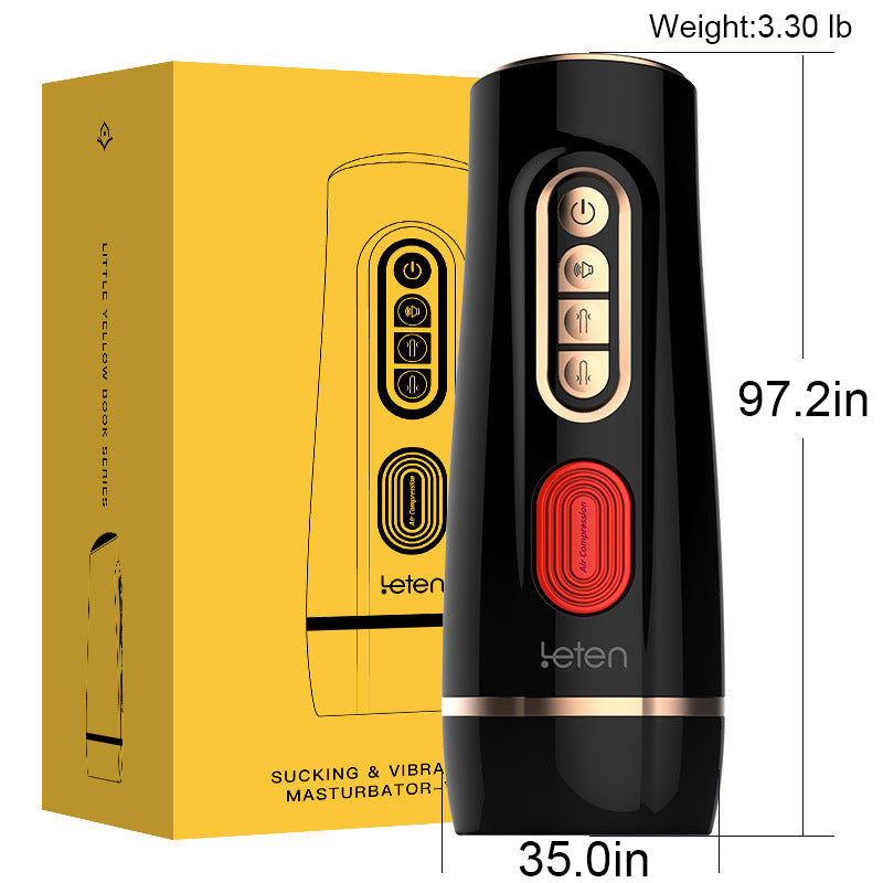 Leten 7 Vibrating Stroker Cup with Peristaltic Pinch Suction Pronunciation – product view 7