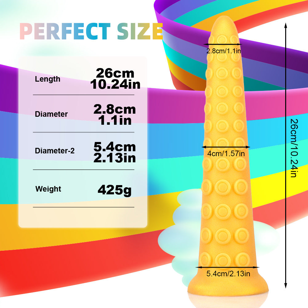 Waterproof Suction Cup Silicone Artificial Dildo – product view 4