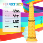 Waterproof Suction Cup Silicone Artificial Dildo – product view 4