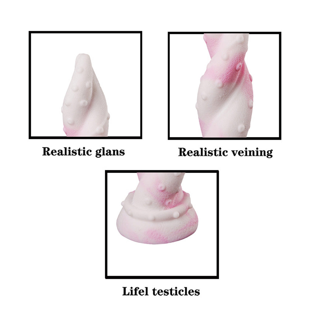 Liquid Silicone Shaped Anal Plug Dildo – product view 9