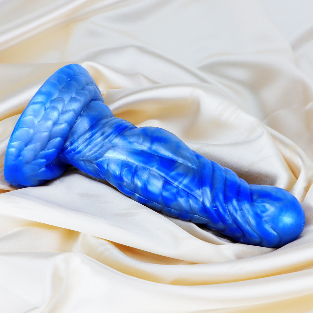 Mixed Color Liquid Silicone Artificial Dildo – product view 4