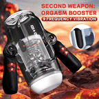 2026 Newest Male Handheld Stroker With 9 Telescopic Vibration LED Display Intelligent Heating Voice – product view 3