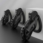 Men's Sexy Outing Bondage Silicone Chastity Cage – product view 3