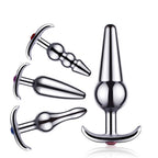 Elf Style Anal Dilation Anus Metal Butt Plug – product view 2