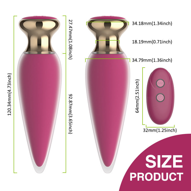 Remote control anal plug prostate massager – product view 7