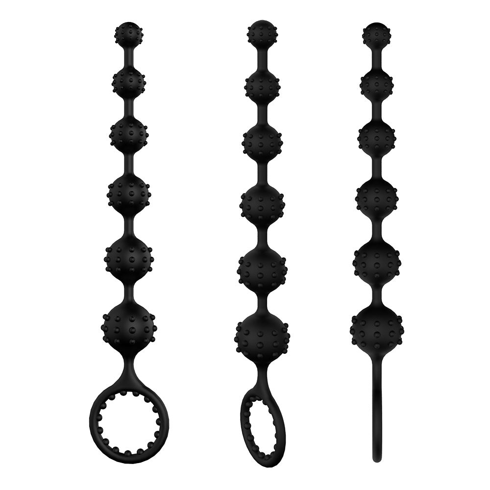 Black Butt Plug - Large Butt Plugs | 6 Silicone Butt Plugs | Vibrating Butt Plugs – product view 4
