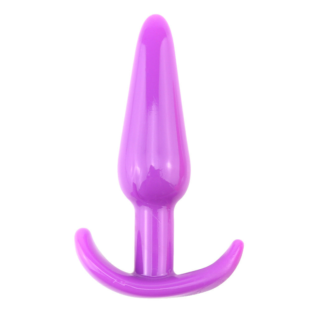 Push-Back Silicone Anal Plug – product view 3