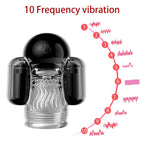 UltraWaveRobot 10 Vibration Male Stroker Dual Vibrating Egg with Remote Control Silicone Sex Toys for Men — product image 4