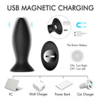 9 Vibrations Butt Plug Vibrator – product view 4