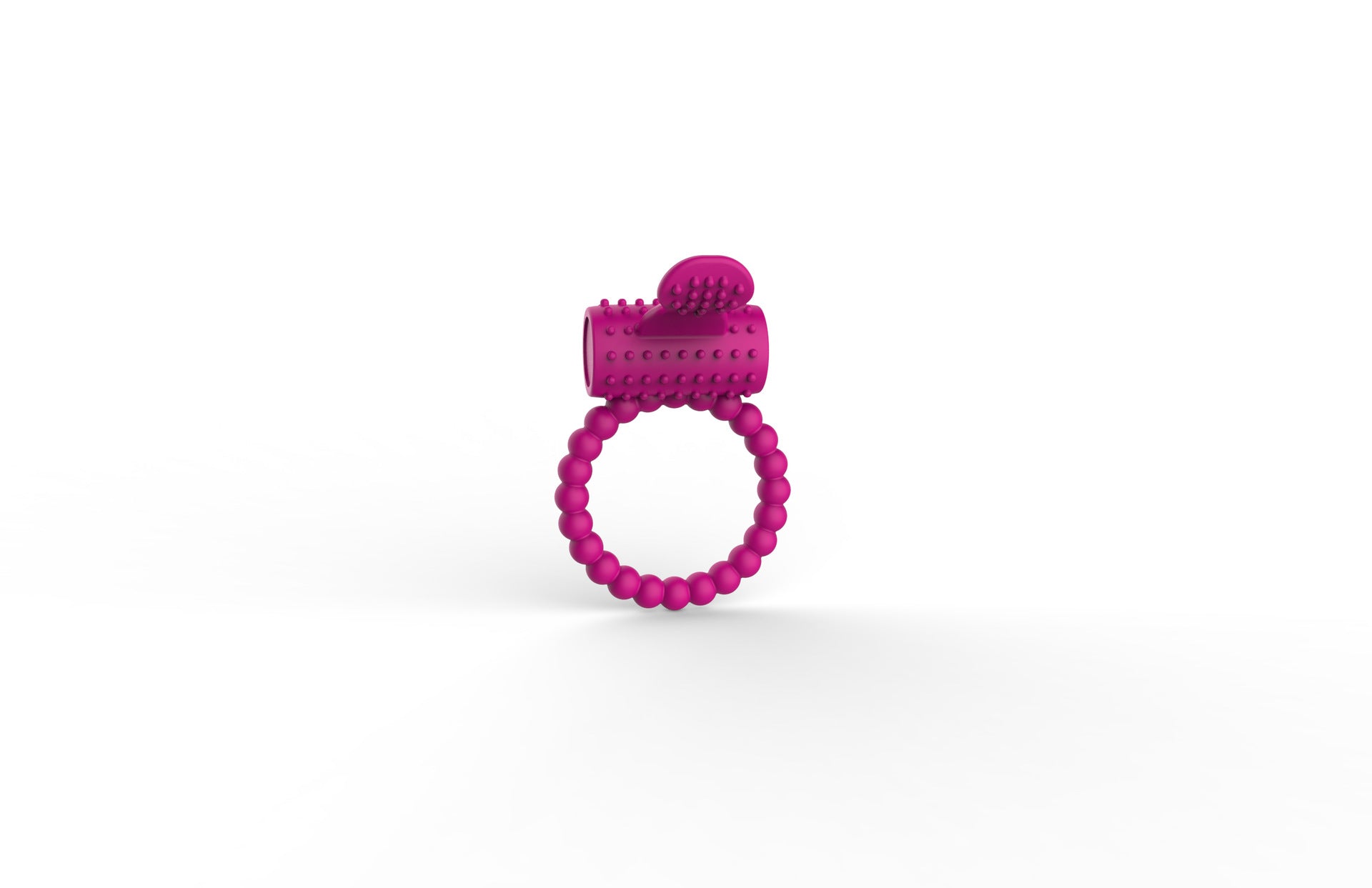 Tongue Silicone Vibration Lock Ring – product view 6