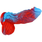 Dark Blue Phoenix Silicone Special-Shaped Thick And Long Artificial Dildo – product view 9