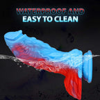 Dark Blue Phoenix Silicone Special-Shaped Thick And Long Artificial Dildo – product view 5