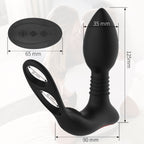 Prostate Massage 10 Frequency Vibrator Anal Plug – product view 4