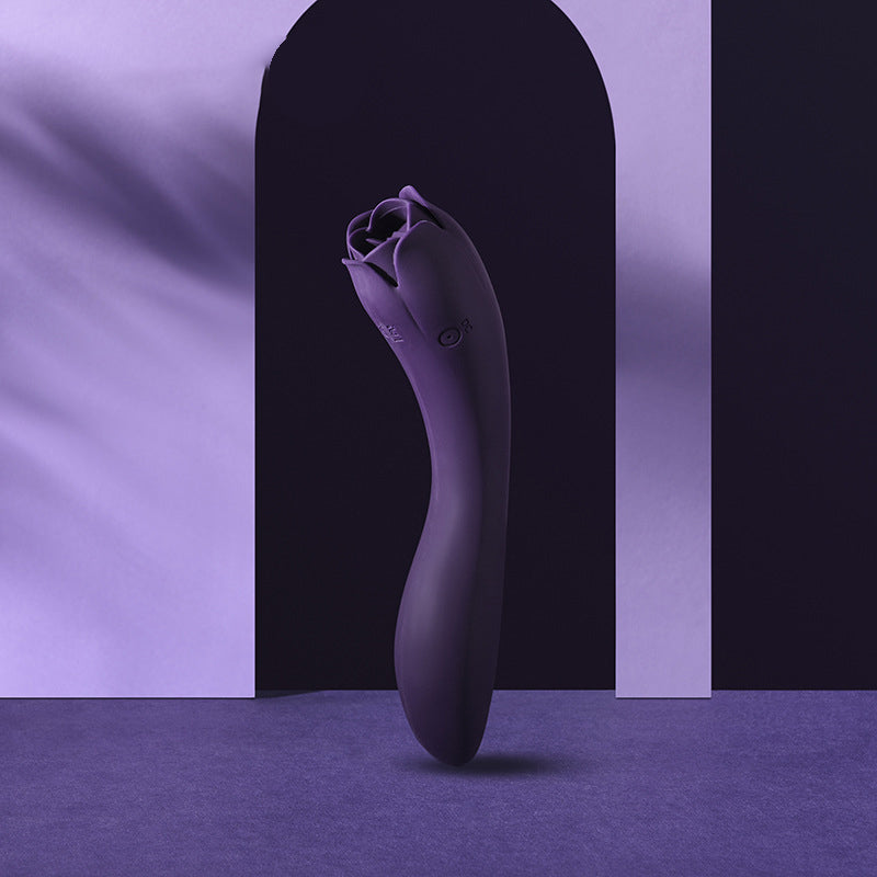 Rose Vibrator Tongue Sucking Rose Vibration in Water – product view 9