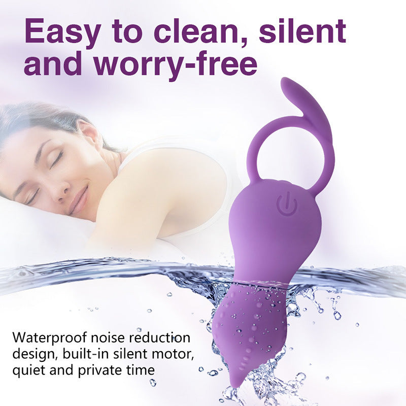 USB Rechargeable Silicone 10-Frequency Vibration Wireless Fun Vibrator – product view 6