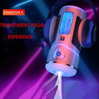 Phantom X 12 Vibration Voice Male Stroker Cup APP Control Sucking Real Vagina Heating Male Stroker – product view 5