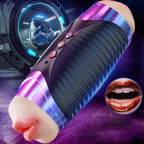 Double Head Male Stroker Intelligent Heating Sound Blowjob Toy – product view 4