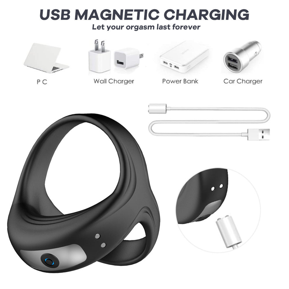 Uxol Vibration Penis Delay Lock Ring – product view 7