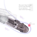 Telescoping Dildo - Allovers Dildo Rotatable Thrusting Vibrator – product view 4